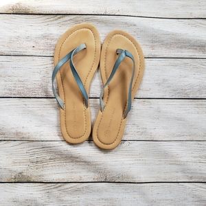**3 for $30**  Blue flip flops